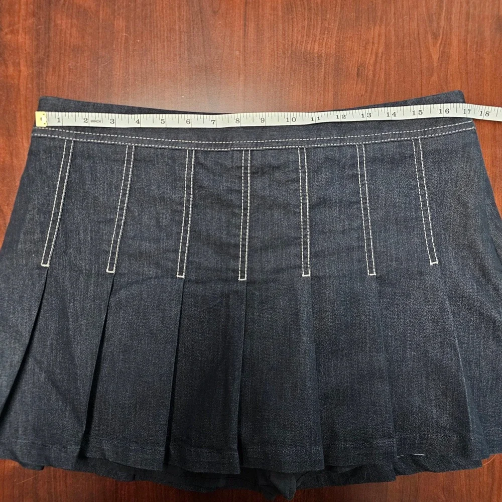 Zara pleated denim